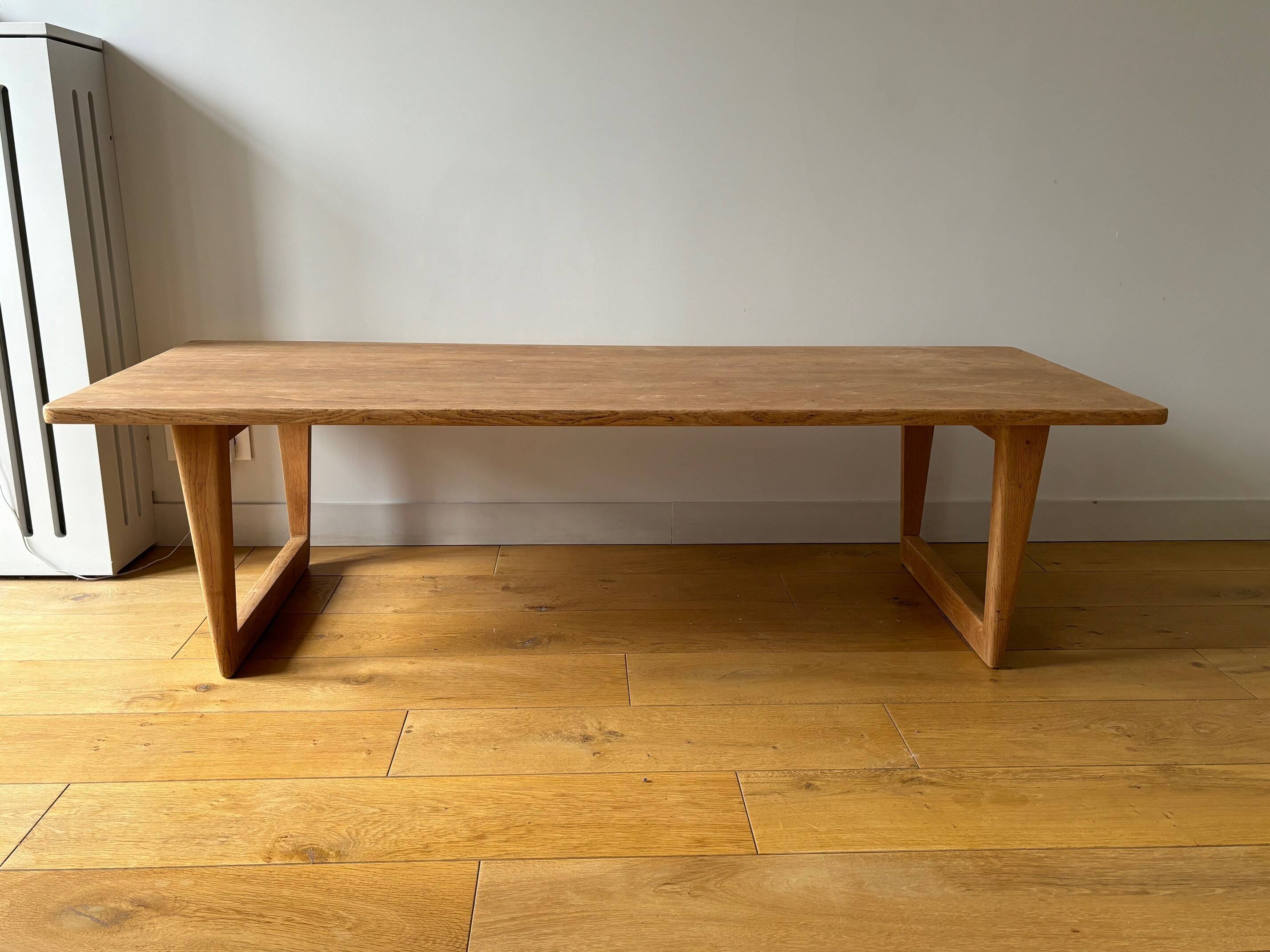 Oak coffee table by Borge Mogensen - Denmark, 1970s