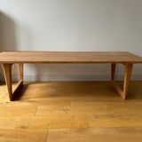 Table basse en chêne de Borge Mogensen - Danemark années 70