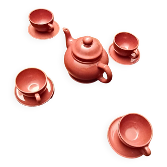 Tea service. Niderviller earthenware