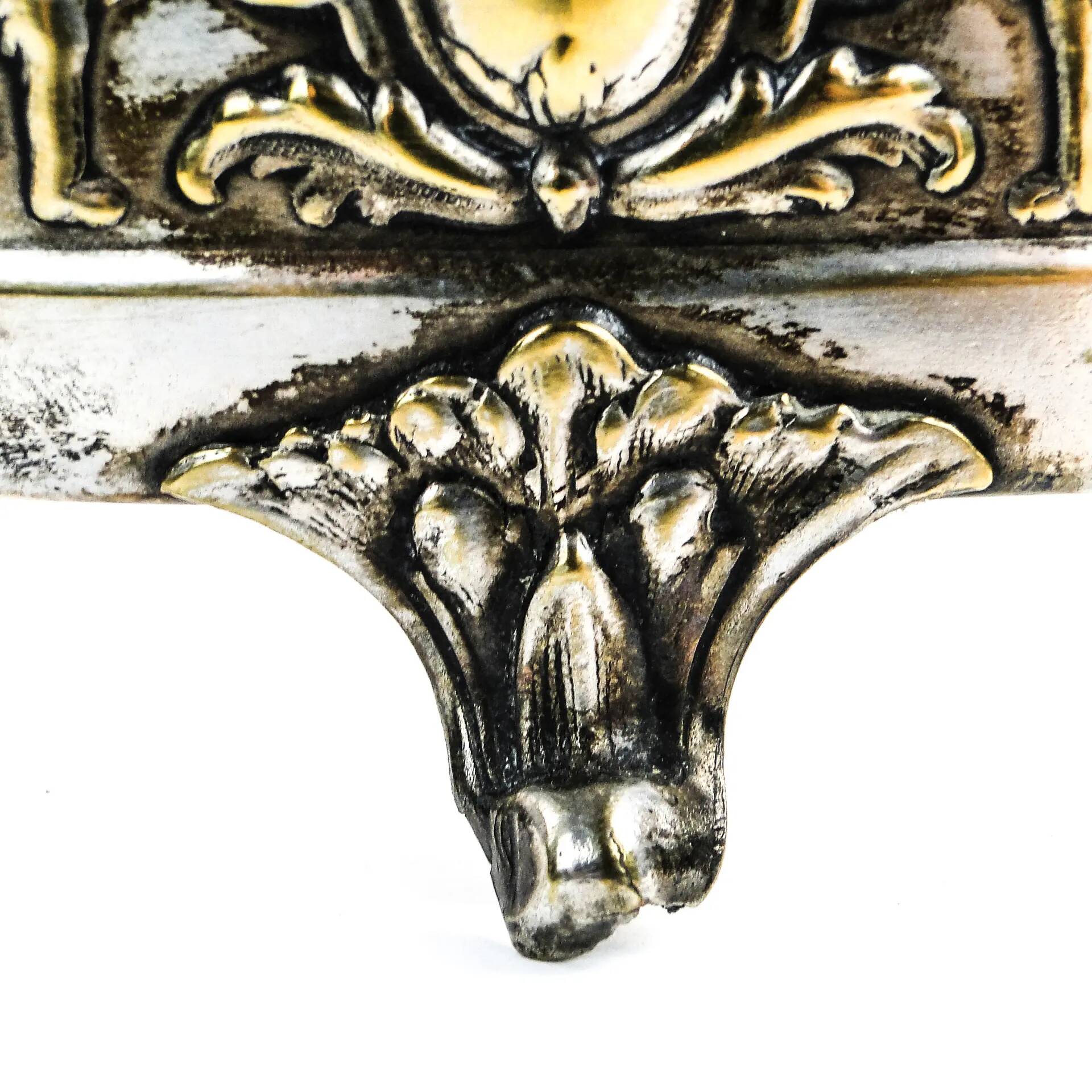 Empire jardiniere, silver-plated brass, Poland, 19th century