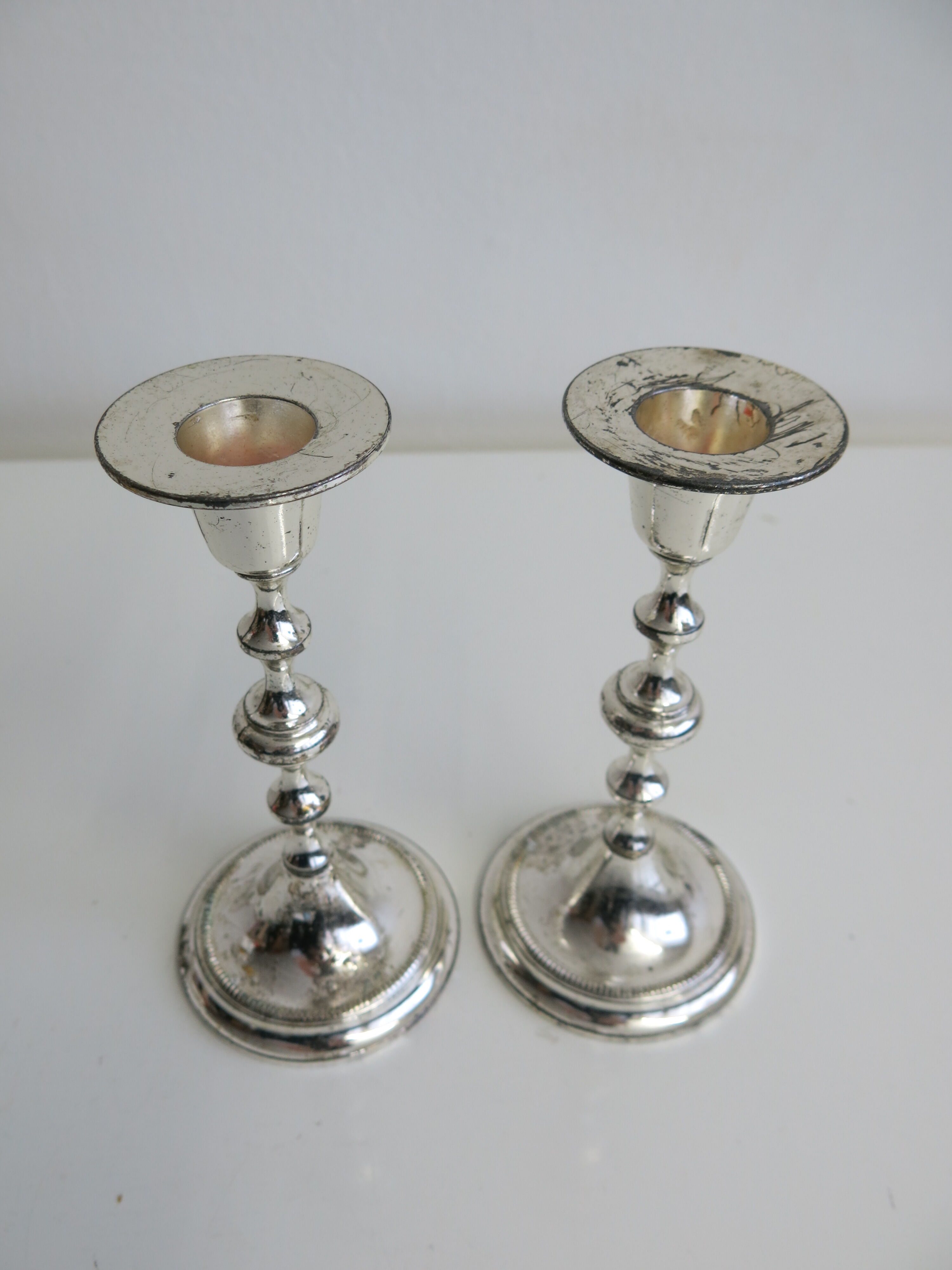 Duo de chandeliers droits de BMF West-Germany