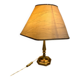 Vintage 1950 brass lamp