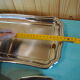 Set stainless steel trays, Jean Couzon
