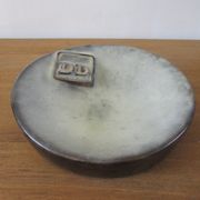 Empty ceramic pocket signed Villenauxe in Champagne 70s