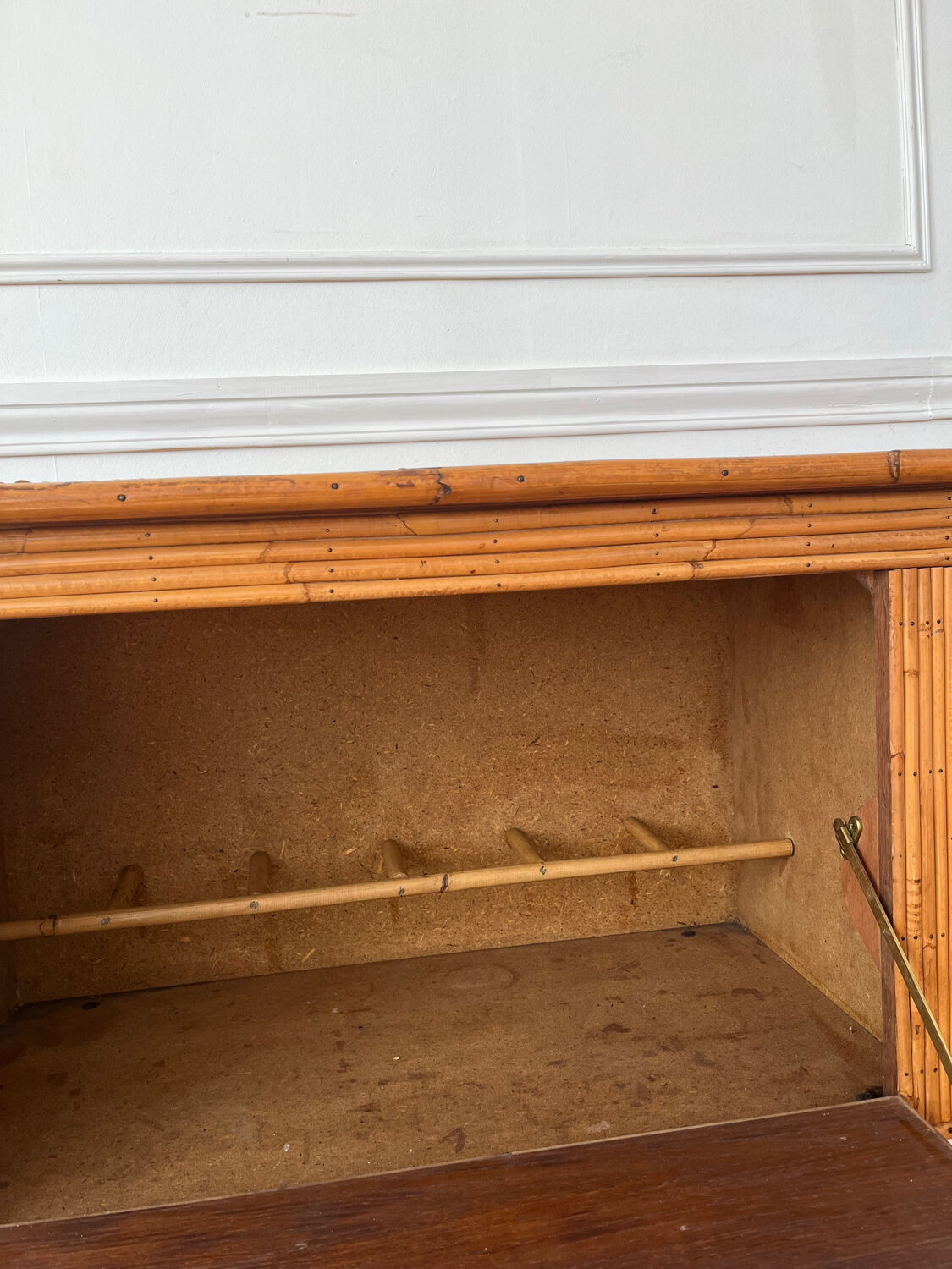 Vintage rattan bar furniture