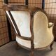 Pair of bergère armchairs