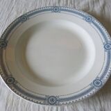 Old serving dish from sarreguemines model "carlina" in good condition