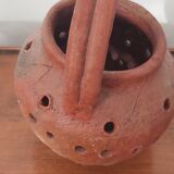 Terracotta pot / chestnut grill