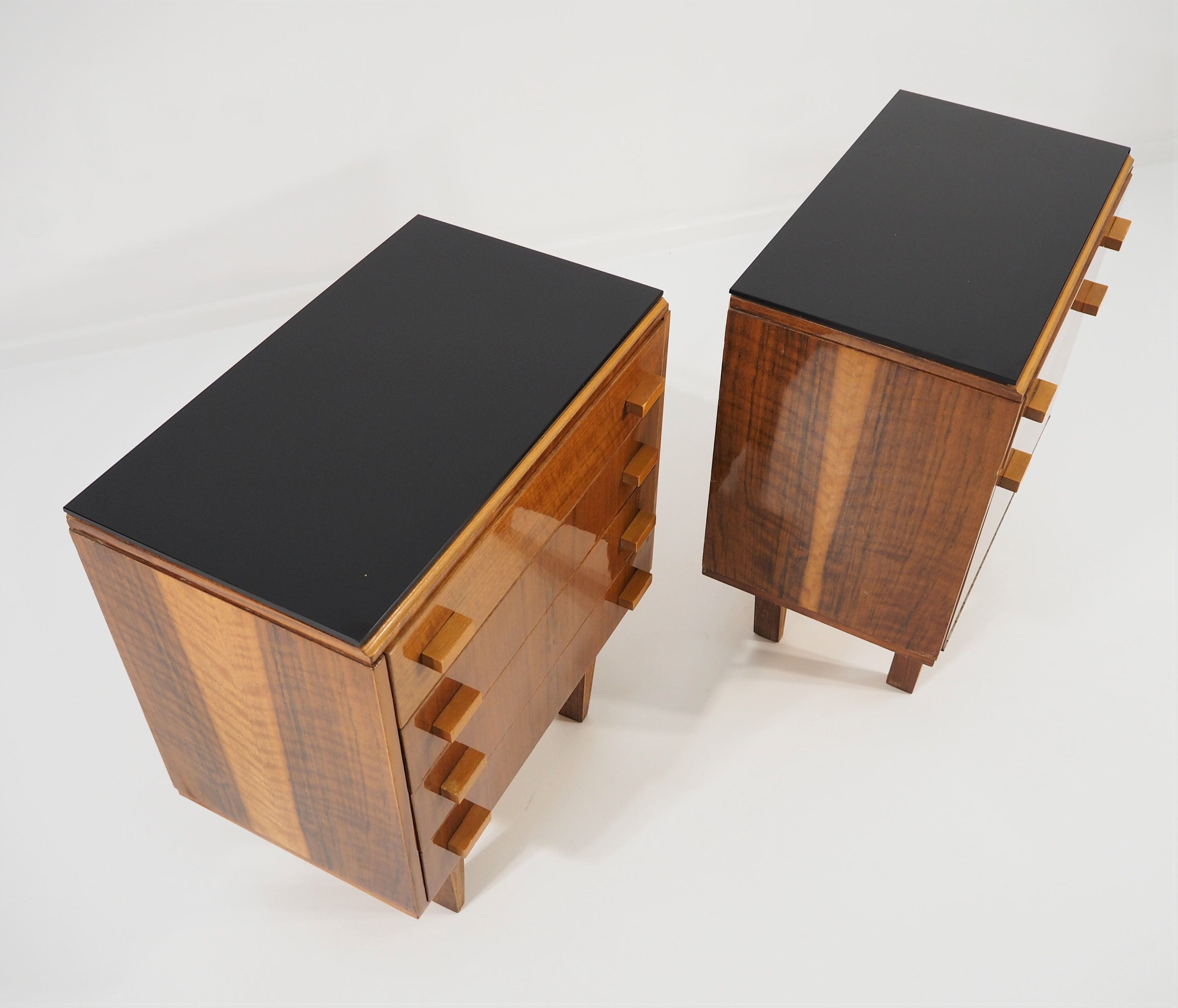 Vintage nightstands 1970s, set of 2