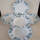 4 plates Sarreguemines 1900