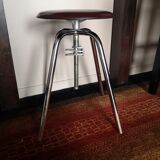 Workshop stool Jidé Limoges 1960s