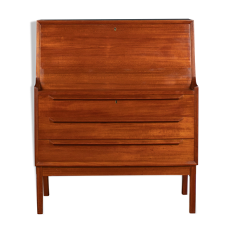 Restored 1960s Retro Danish Bureau Desk Mid Century