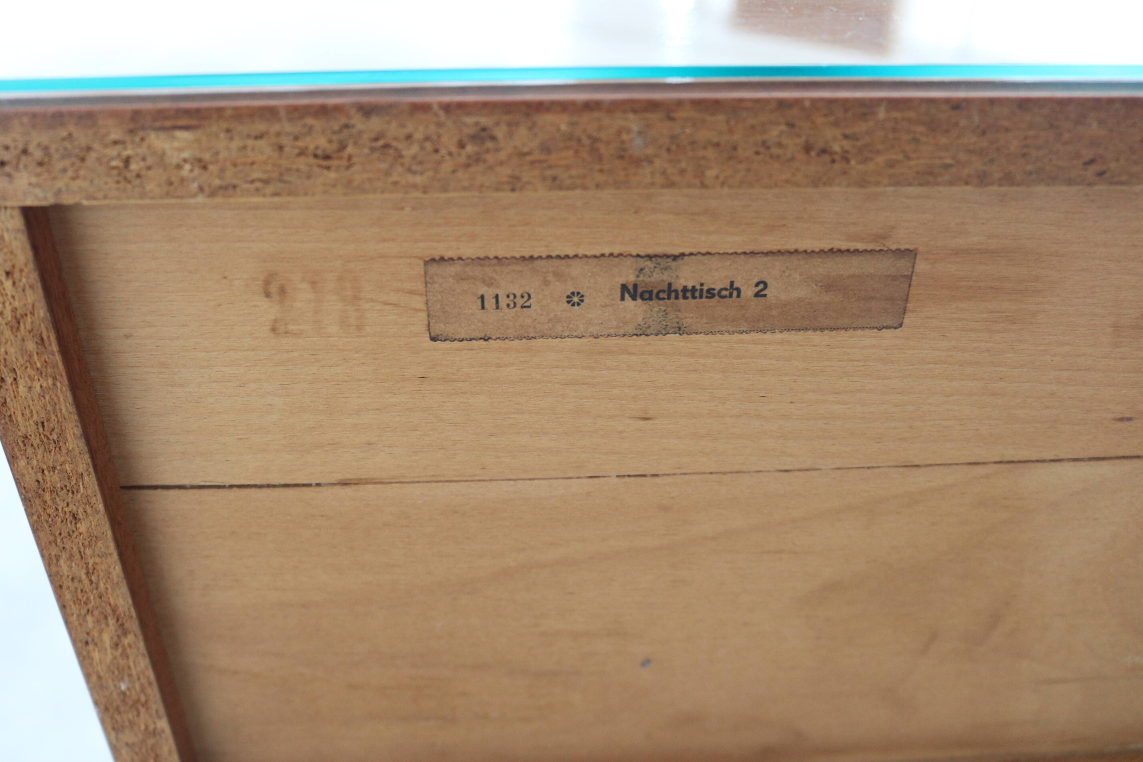 Ensemble de tables de chevet vintage | Commodes | Années 1960