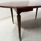 A six-foot Louis XVI style mahogany table from the 19th century.