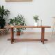 Wooden bench, 70s-80s