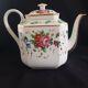 Large octagonal teapot porcelain from Paris "Old Paris", mid-19th century.