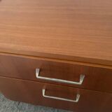Scandinavian teak bedside table from the 60s and 70s