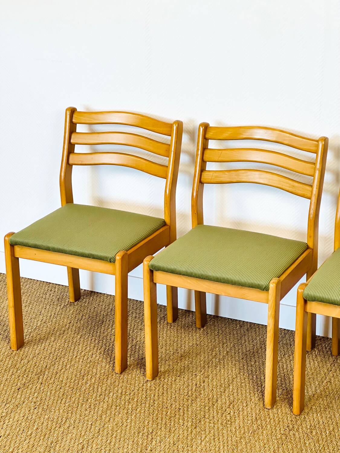 4 vintage Scandinavian chairs from the 1960s