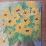 Pastel bouquet de fleurs