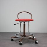 Mid-century Adjustable Industrial Workshop Chair by Kovona, 1980s, czsk