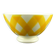 Large yellow bowl in Sarreguemines earthenware.