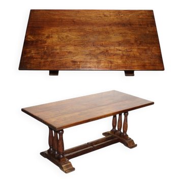 Vintage Rectangular Dining Table in Hardwood
