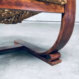 Rope Lounge Chair by Adrien Audoux & Frida Minet for Vibo Vesoul, France, 1940s