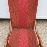 Armchair Grandpa covered with fabric