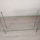 Chrome vintage console, 1970s