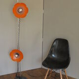 Lamppost flowers design seventies