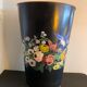 Napoleon III painted sheet metal umbrella or paper basket