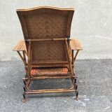 Fauteuil relax en osier