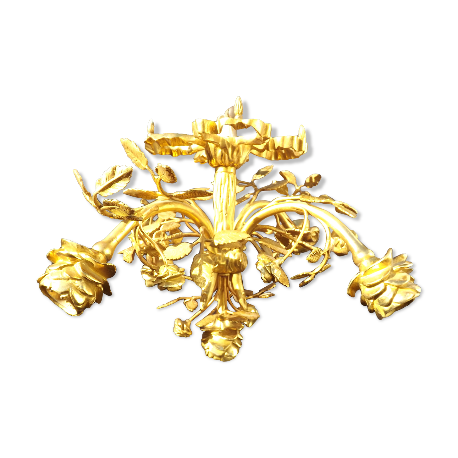 Bronze chandelier L XVI