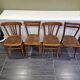 4 Baumann / Luterma bistro chairs, 1960s