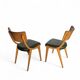 4 x Wooden Dining Benchairs 136 / Chairs by Stol Kamnik / 1960s / Slovenia