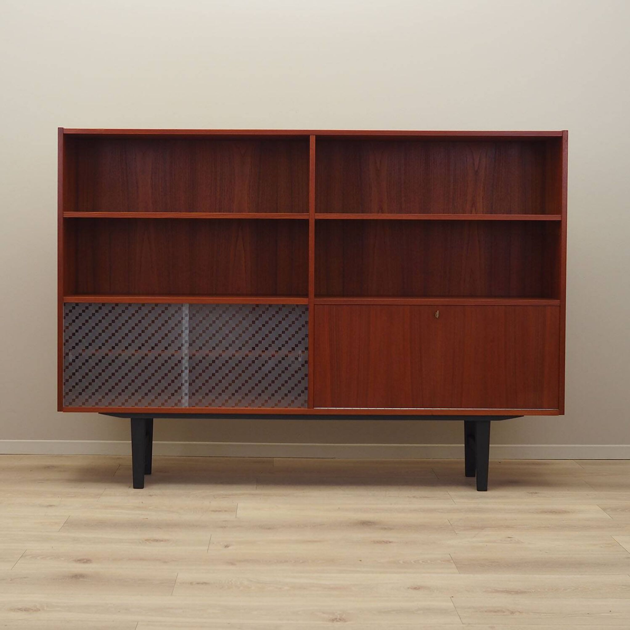 Teak bookcase, Danish design, 1970s, production: Denmark