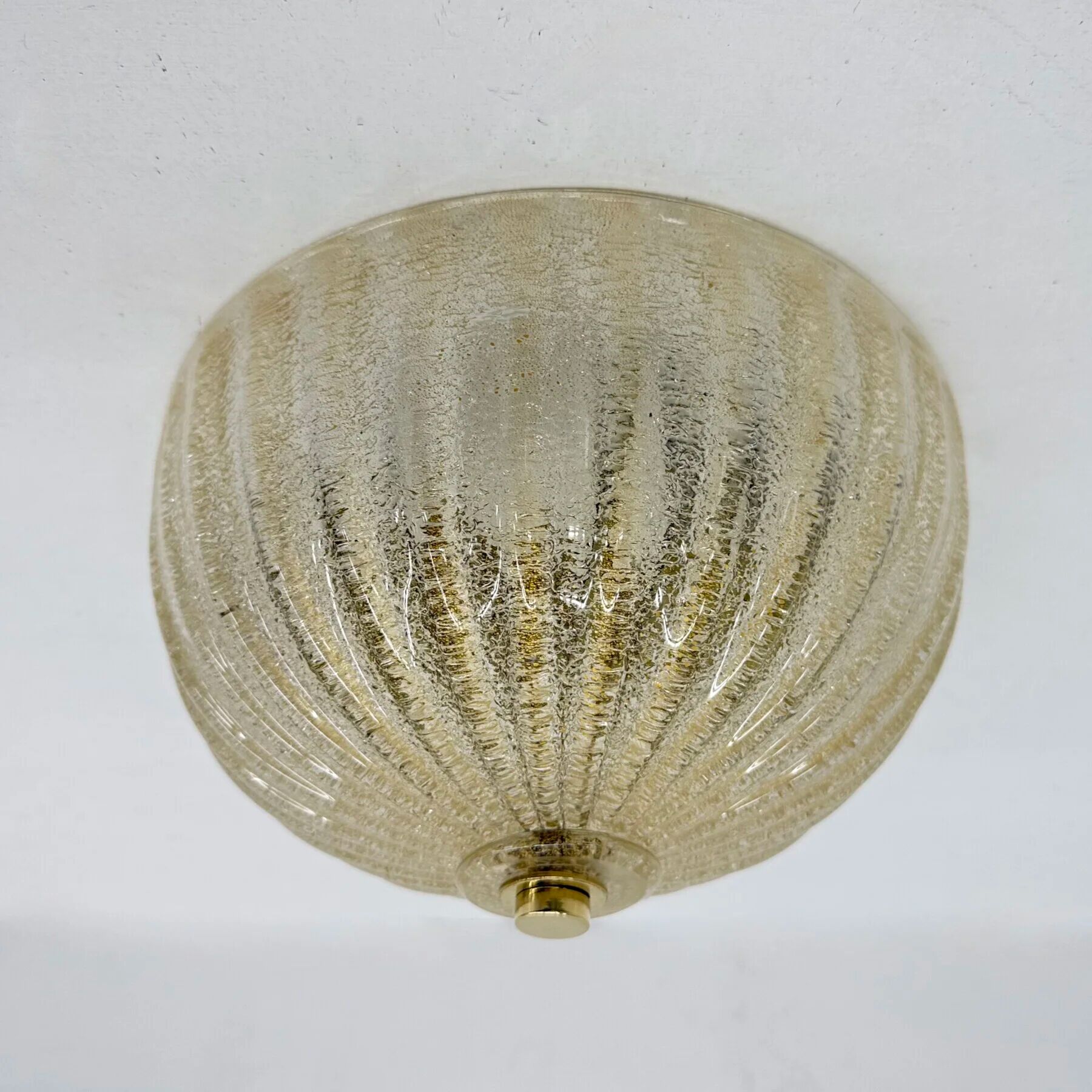 Barovier & Toso ceiling lamp 'Mezabala' 1970s