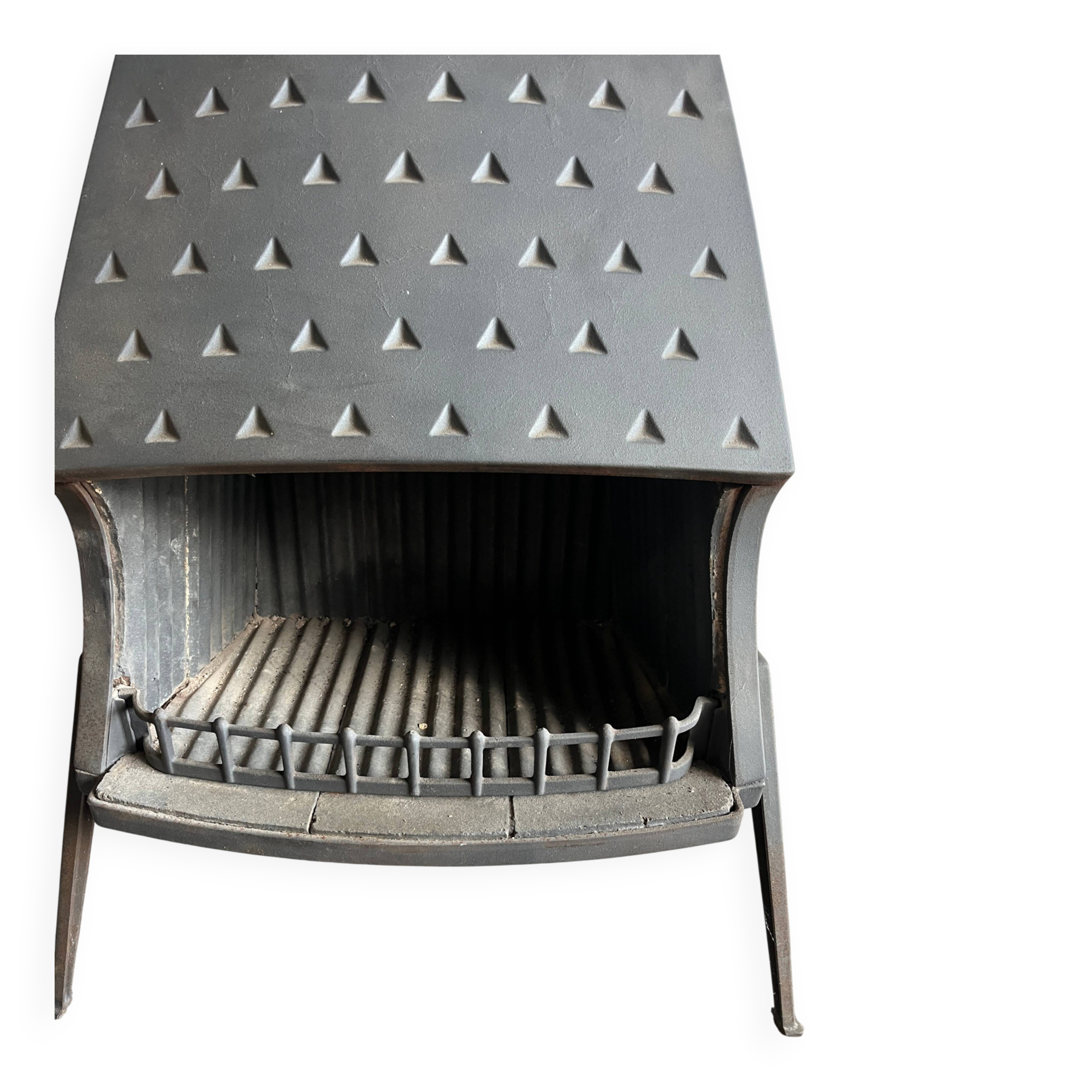 Vintage open fireplace stove Morsø