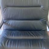 Adjustable Leather Office Chair from the 90s