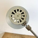 Grey Industrial Factory Office Desk Lamp from Elektrosvit, 1970s