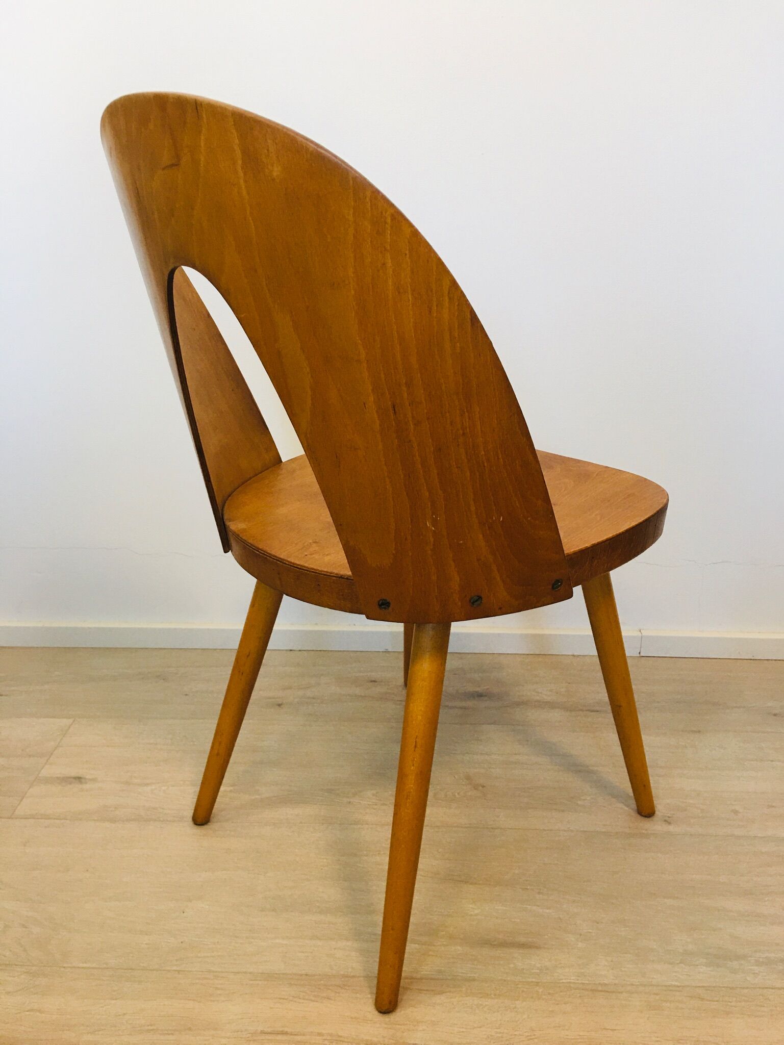 Wooden Chair from Antonin Suman 1960s