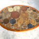 Mid-century Danish teak and tile Tue Poulsen coffee table by Haslev, 1960s