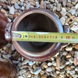 Three stoneware pots