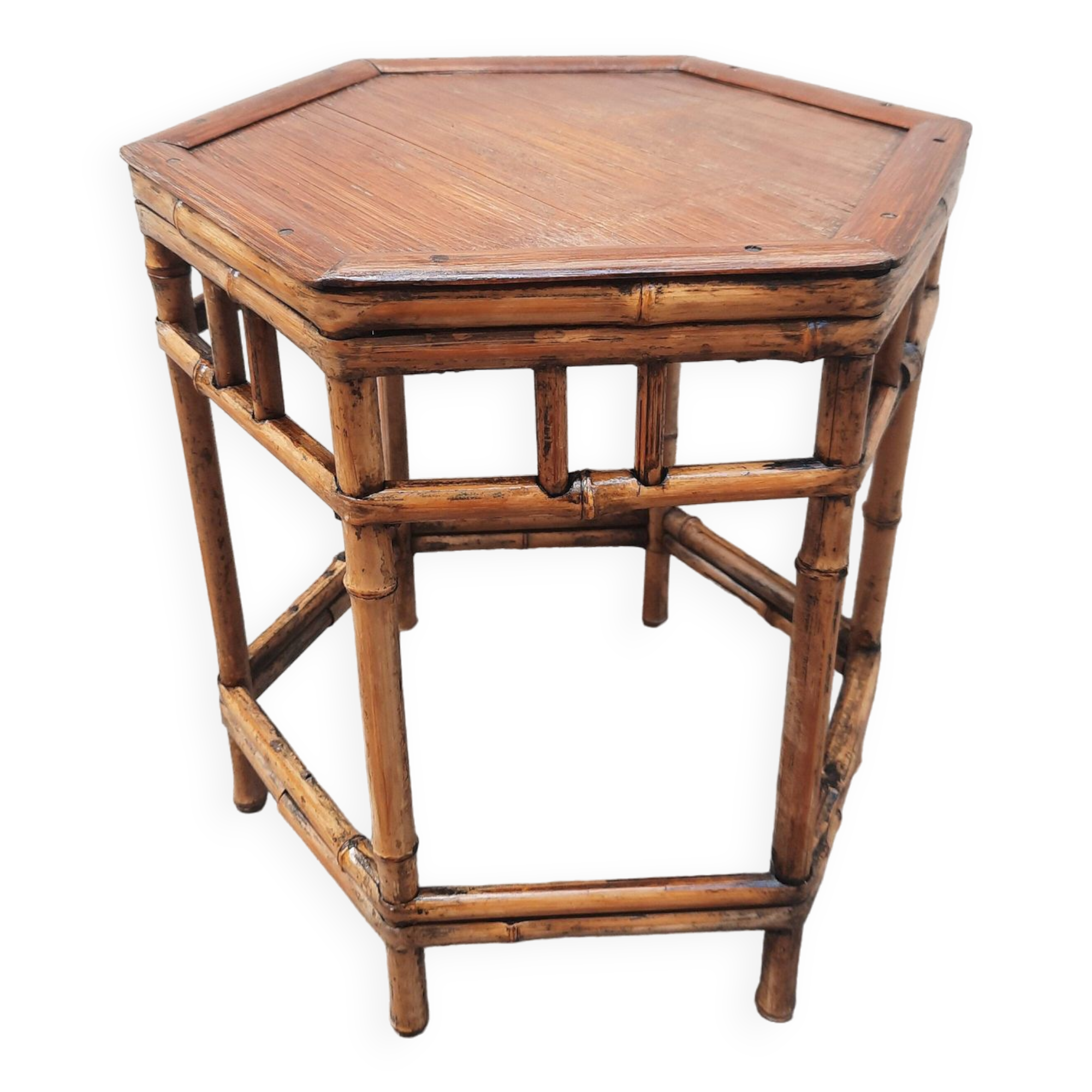 Table en bambou