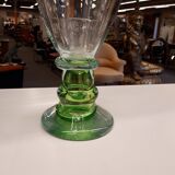 Photophore candle holder in blown glass