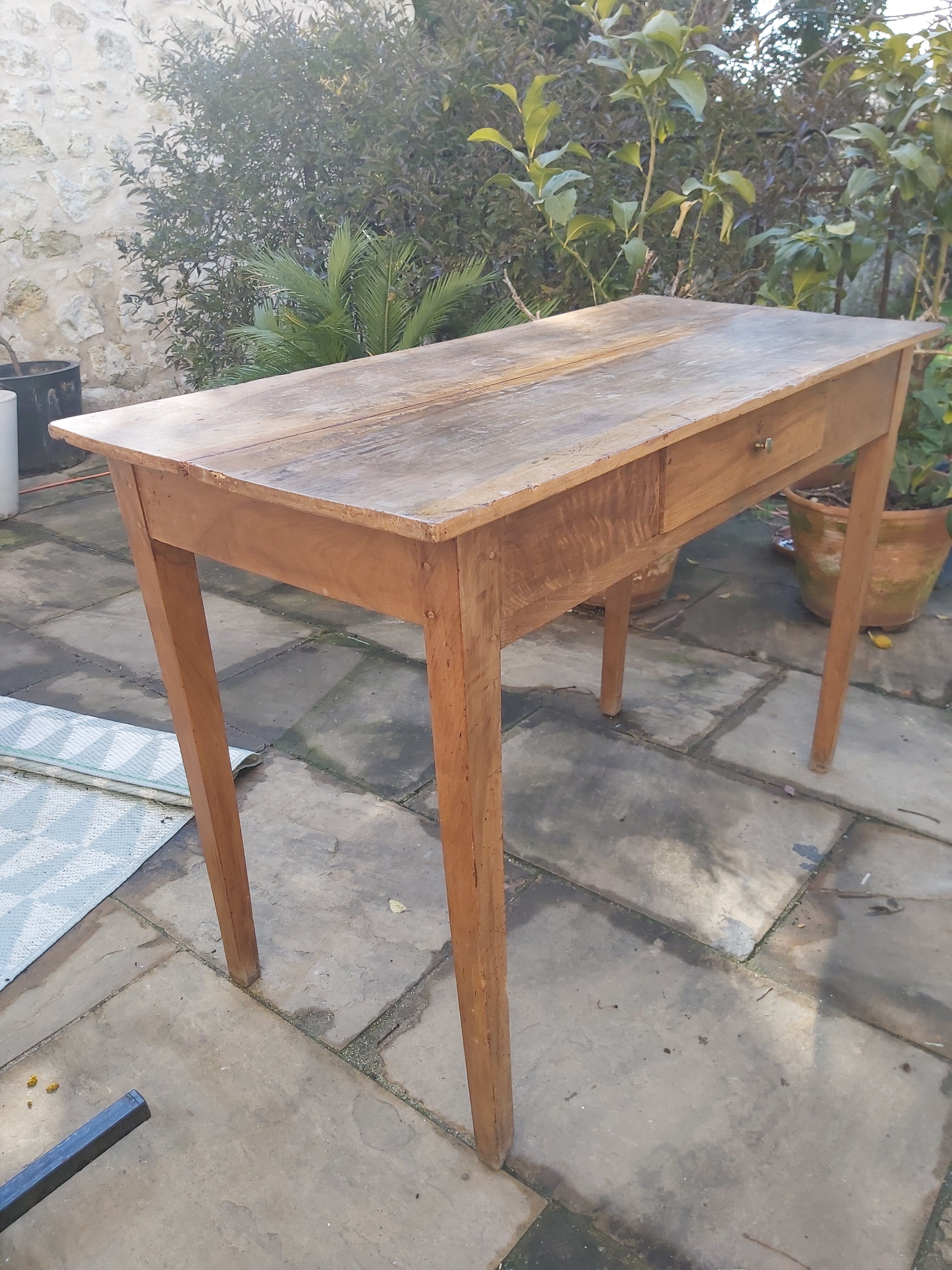 Vintage farm table