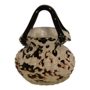 sac a main panier vase en verre