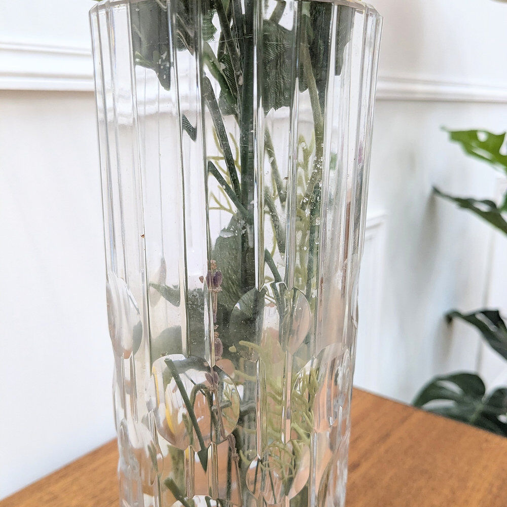 Vase vintage en verre