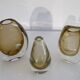 Set of Scandinavian glass vases by Gunnar Nylund 1950