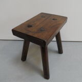 Antique milk stool